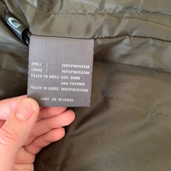 Kenneth Cole Reaction Dark Green Down Jacket - Picture 13 of 15